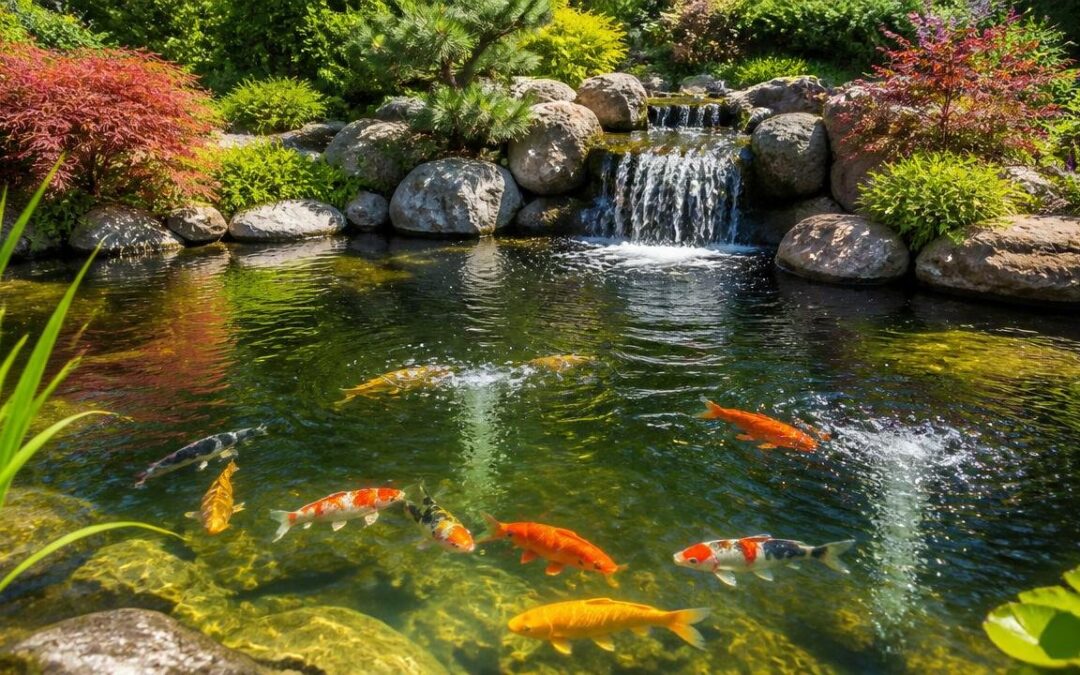 How to Prepare Your Koi Pond for an Extreme Summer Heat Wave
