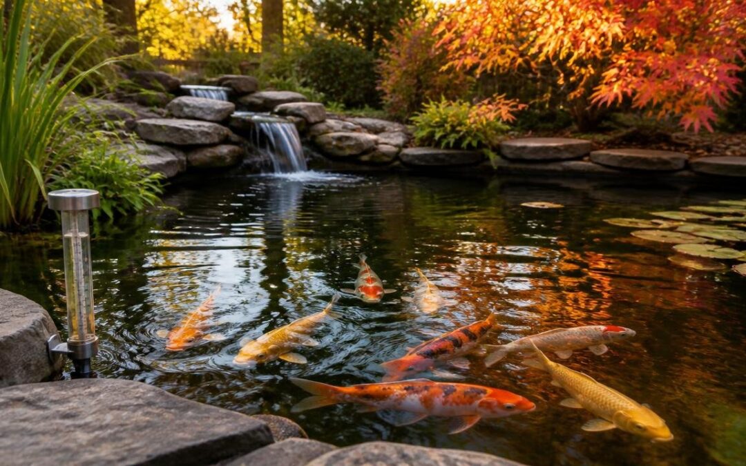 Managing Koi Feeding as Late Summer Heat Fades