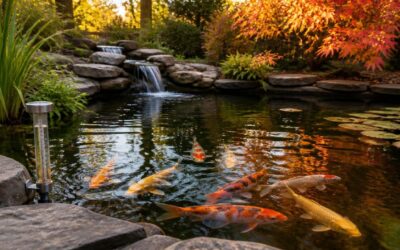 Managing Koi Feeding as Late Summer Heat Fades
