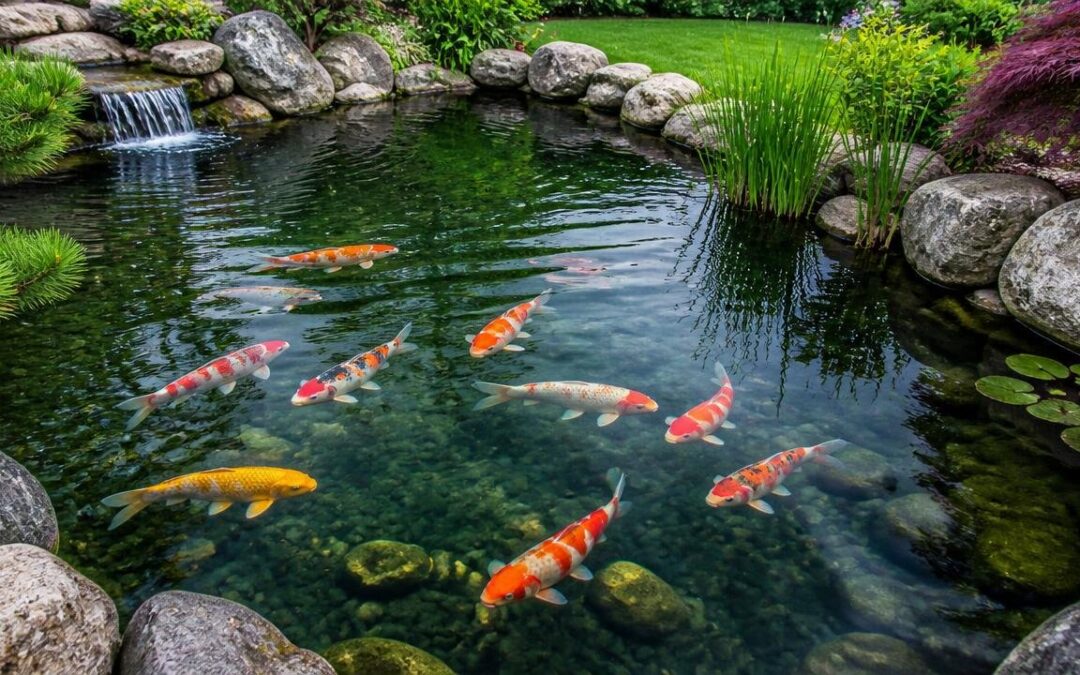 Planning a Responsible Koi Pond Stocking Level